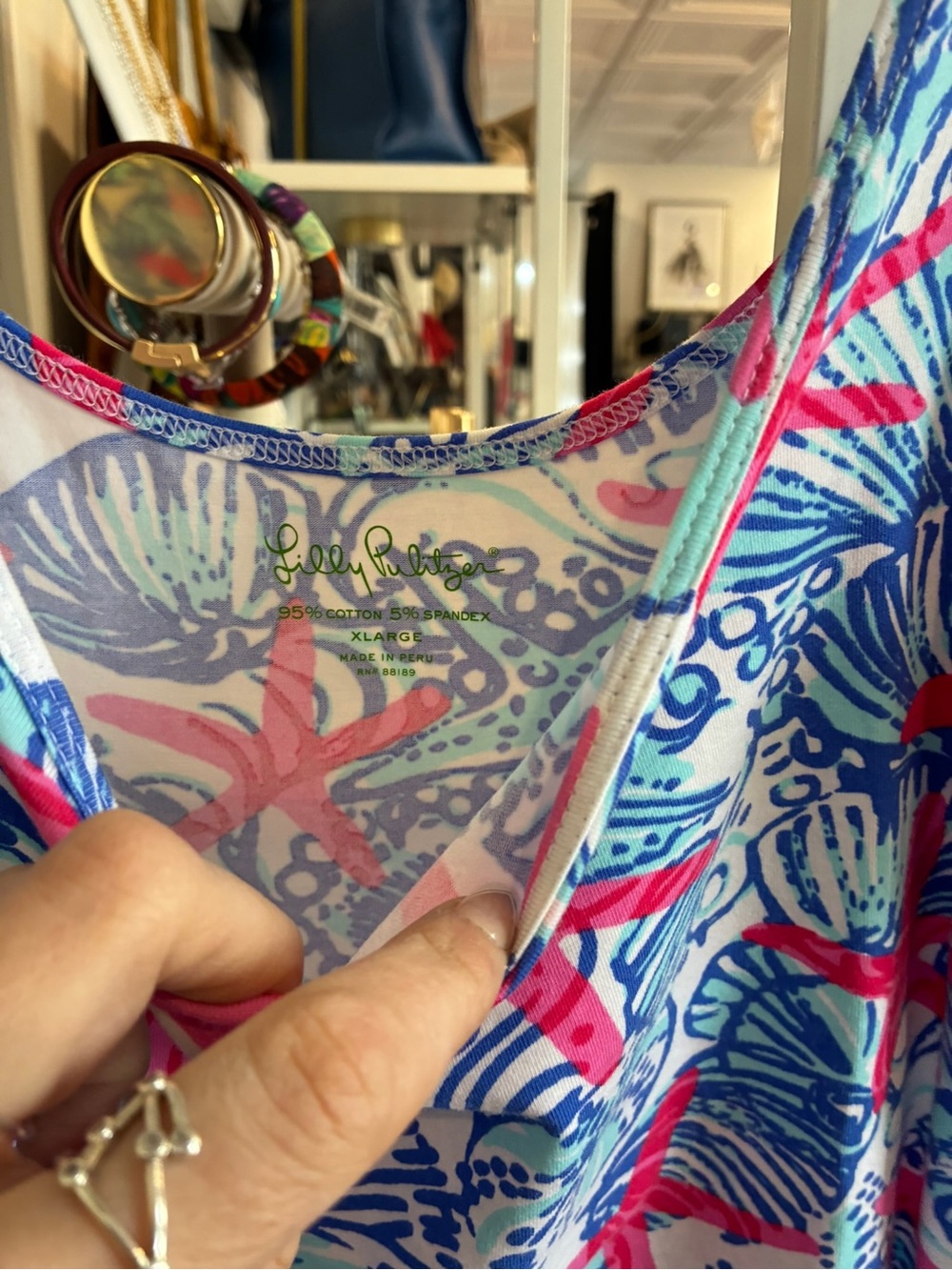 Lilly Pulitzer Top - Picture 2 of 2